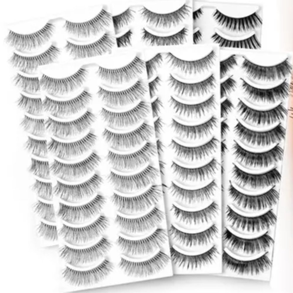 60 Pairs of Natural Lashes